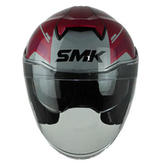 Casco Smk Gtj Tourer Rojo Blanco 2