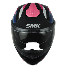 Casco Smk Gullwing Cha Negro Azul Rosado 2