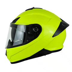 Casco Smk Typhoon Verde Fluorescente