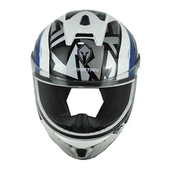 Casco Spartan Draken S Jolly Negro Blanco Azul 2