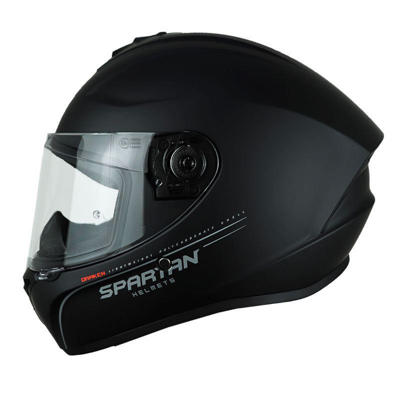 Casco Spartan Draken S Solid A1 Negro