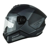 Casco Spartan Draken S Sonar Negro Gris