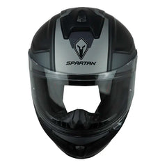 Casco Spartan Draken S Sonar Negro Gris 2