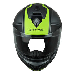 Casco Spartan Draken S Sonar Negro Gris Amarillo 2