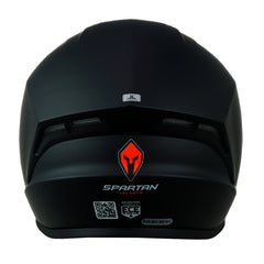 Casco Spartan Draken Solid A1 Negro 3