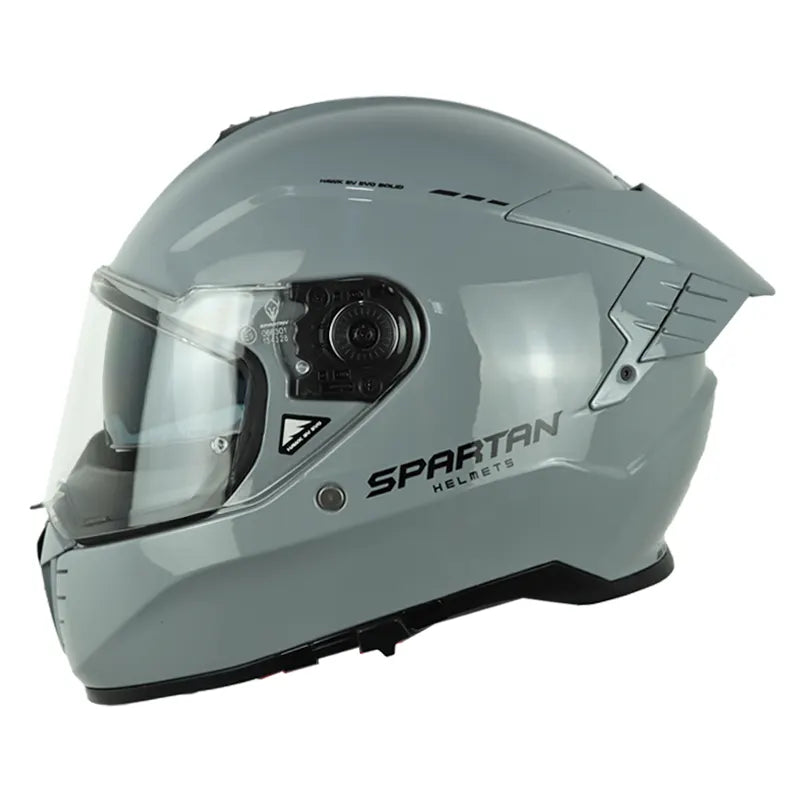 Casco Spartan Hawk Solid A12 Gris