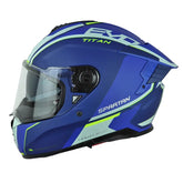 Casco Spartan Hawk Sv Titan B7 Azul
