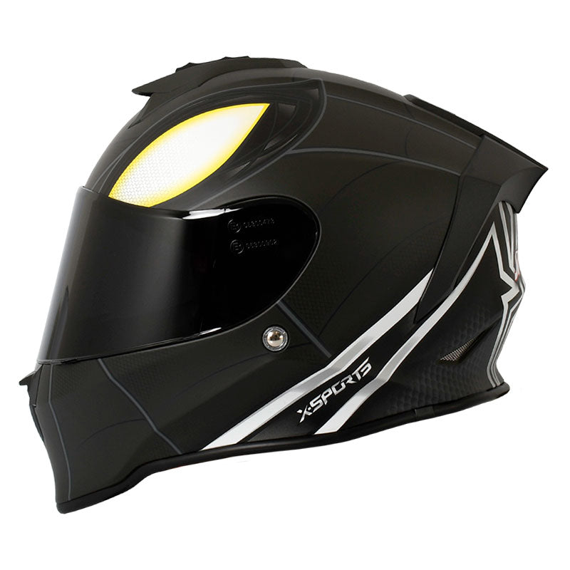Casco X-Sports V151 Spiderman Negro