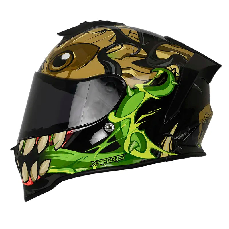 Casco XSports V151 Groot Negro Cafe