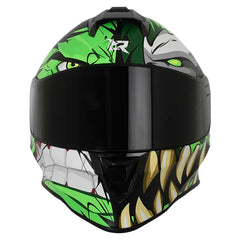 Casco XSports V151 Hulk Morado Verde 3