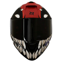 Casco XSports V151 Venompool Negro Rojo 2