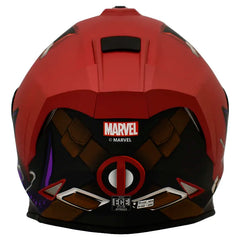 Casco XSports V151 Venompool Negro Rojo 3