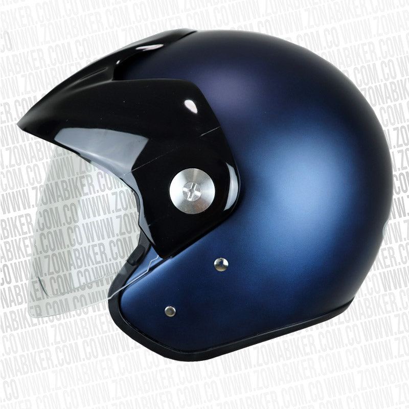 Casco Zeus 507 Open Azul Osuro 1