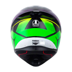 Casco Agv K-1s Multi Punkpulse Negro Full Color