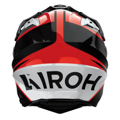 Casco Airoh Commander 2 Skip Rojo Gris Negro