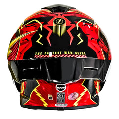 Casco Dc Edge Shanghai Flash Brillo