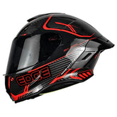 Casco Edge Shangai Goldex Rojo