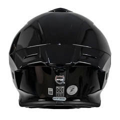 Casco Edge Shanghai Solid Negro Morado