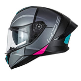 Casco Givi 52.0F Envolve Negro Fucsia