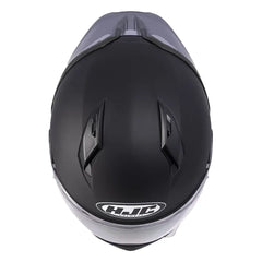 Casco Hjc C10 Solid Semi_Flat_Black Negro