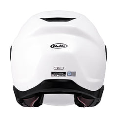 Casco Hjc F31 Solid Blanco Perlado
