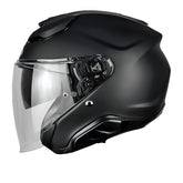 Casco Hjc F31 Solid Semi Flat Black Negro