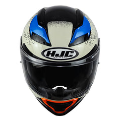 Casco Hjc F71 Faco Mc28 Azul Rosado