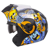 Casco Ich 3110S Kids Candy Brawl Negro Amarillo