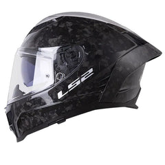 Casco Ls2 Ff807 Dragon Solid Carbon Forget Negro