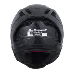 Casco Ls2 Ff807 Dragon Solid Carbon Forget Negro