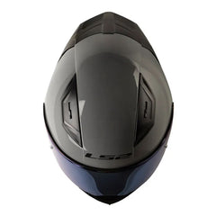 Casco Ls2 Ff810 Vigo Solid Nardo Visor Iridium Azul