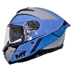 Casco Mt Thunder 4 R Sv Wind Tunnel C7 Azul Claro Azul