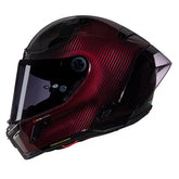 Casco Nolan X-804 Rs Ultra Carbon Liquido (326) Rojo Visor Smoke