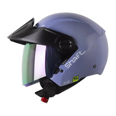 Casco Shaft 212 Solid Morado Claro Visor Iridium Morado