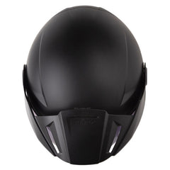 Casco Shaft 212 Solid Negro Morado Visor Iridium Morado