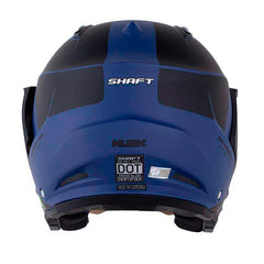 Casco Shaft 227 Trial Kusk Azul Negro Visor Iridium Azul