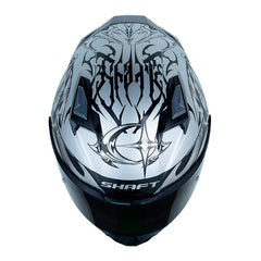 Casco Shaft 556 Taipan Dark Camaleon Gris Holografico Silver Visor Smoke