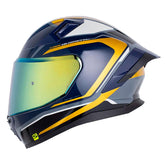 Casco Shaft 558Sp Xpeed Gris Dorado Visor Iridium Dorado