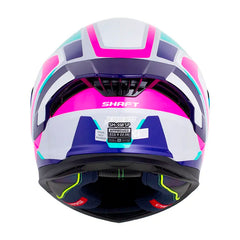 Casco Shaft 558Sp Xpeed Gris Fucsia Visor Revo Morado