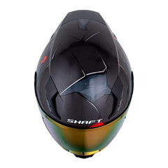 Casco Shaft 562 R B-Snatcher Gris Oscuro Gris Visor Iridium Rojo