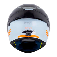 Casco Shaft 584 Sp Complete Azul Naranja Neon Visor Revo Rojo
