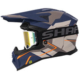Casco Shaft Mx60 Joukar Azul Naranja Neon