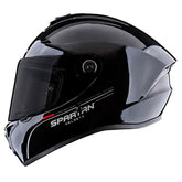 Casco Spartan Draken S Negro Visor Smoke
