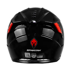 Casco Spartan Hawkevo Negro