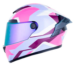 Casco X_One X-500 Rs Oracle Morado Fucsia Iridium Morado