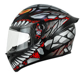 Casco Agv K1-s Lyzard Gris Rojo