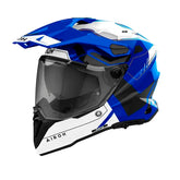 Casco Airoh Commander 2 Reveal Azul Blanco