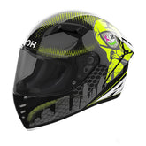 Casco Airoh Connor Gamer Negro Amarillo
