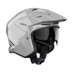 Casco Airoh Jet Kombakt Gris Cemento
