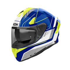 Casco Airoh Spark 2 Chrono Azul Amarillo